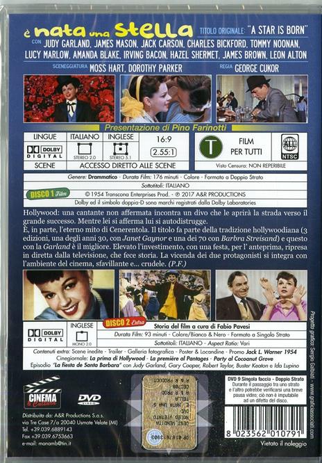 È nata una stella (DVD) di George Cukor - DVD - 2