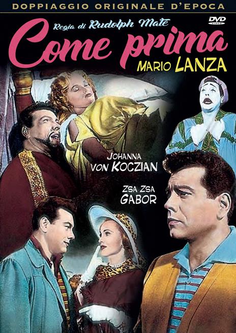 Come prima (DVD) di Rudolph Maté - DVD