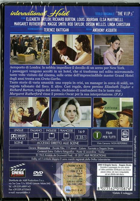 International Hotel (DVD) di Anthony Asquith - DVD - 2