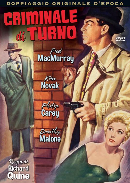 Criminale di turno (DVD) di Richard Quine - DVD