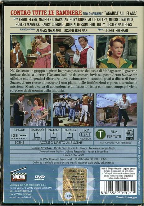 Contro tutte le bandiere (DVD) di George Sherman - DVD - 2