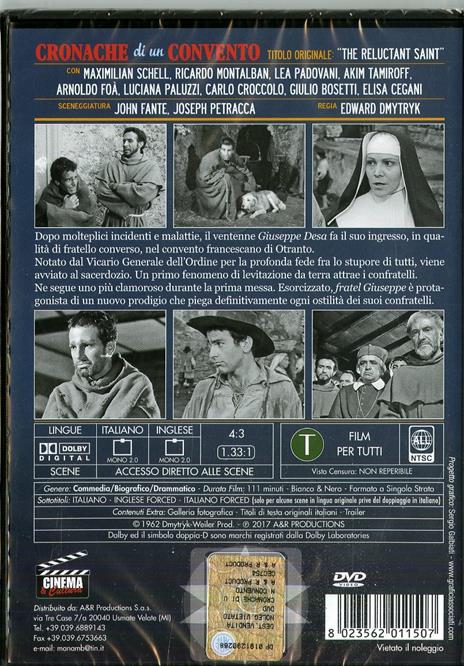Cronache di un convento (DVD) di Edward Dmytryk - DVD - 2