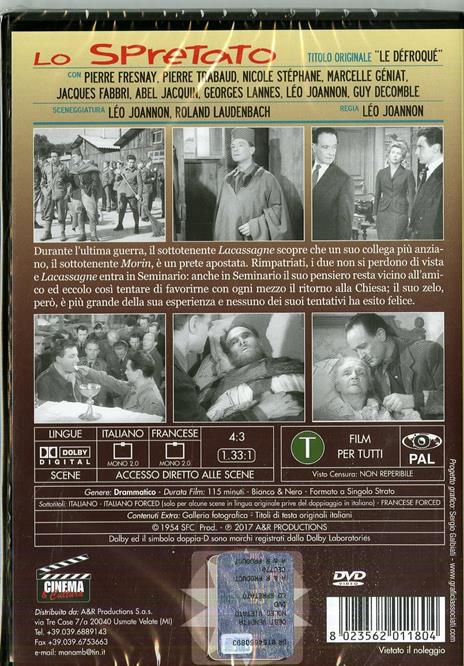 Lo spretato (DVD) di Léo Joannon - DVD - 2