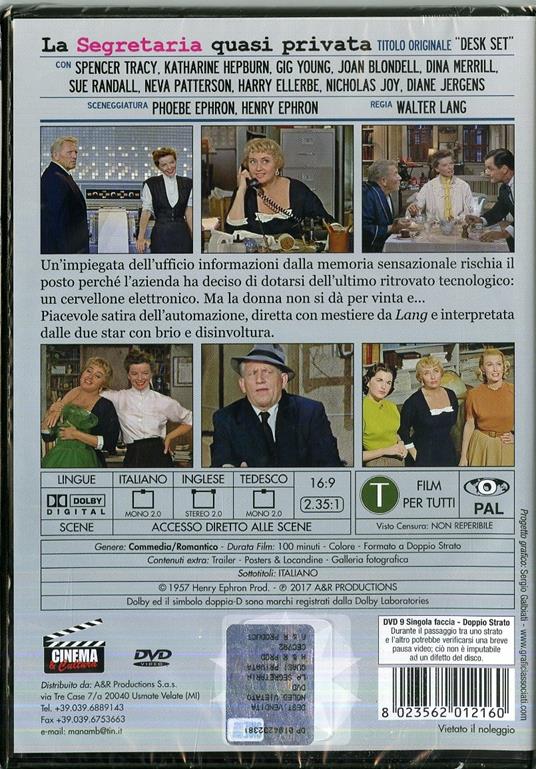 La segretaria quasi privata (DVD) di Walter Lang - DVD - 2