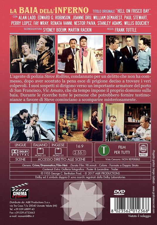 La baia dell'inferno (DVD) di Frank Tuttle - DVD - 2