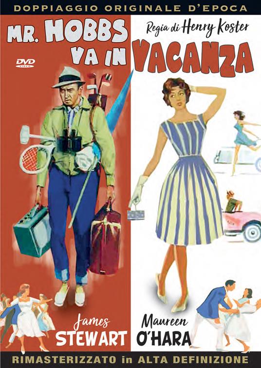 Mr. Hobbs va in vacanza. Rimasterizzato in HD (DVD) di Henry Koster - DVD