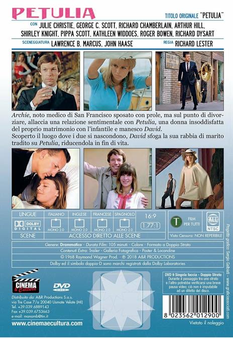 Petulia (DVD) di Richard Lester - DVD - 2