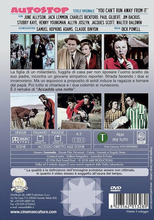 Autostop (DVD) di Dick Powell - DVD - 2