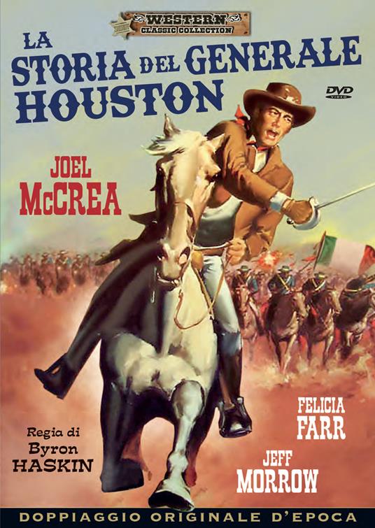 La storia del generale Houston (DVD) di Byron Haskin - DVD