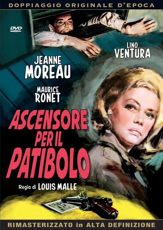 Ascensore per il patibolo - DVD - Film di Louis Malle Giallo