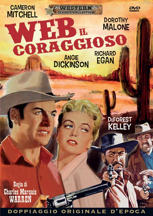 Web il coraggioso (DVD) di Charles Marquis Warren - DVD