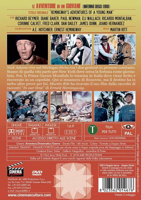 Le avventure di un giovane (DVD) di Martin Ritt - DVD - 2