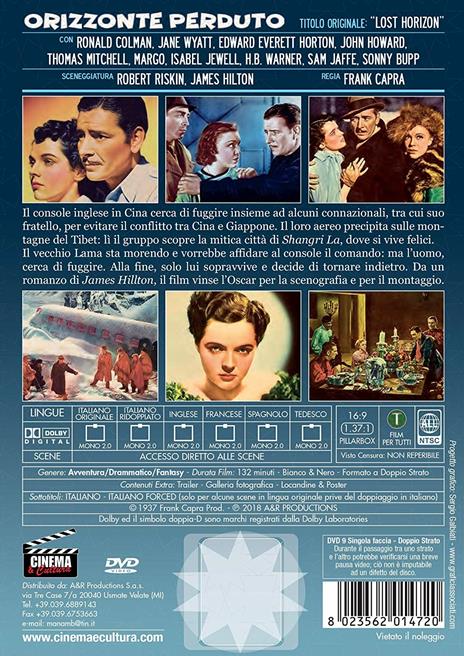 Orizzonte perduto (DVD) di Frank Capra - DVD - 2