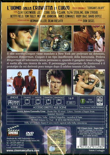 L' uomo dalla cravatta di cuoio (DVD) di Don Siegel - DVD - 2