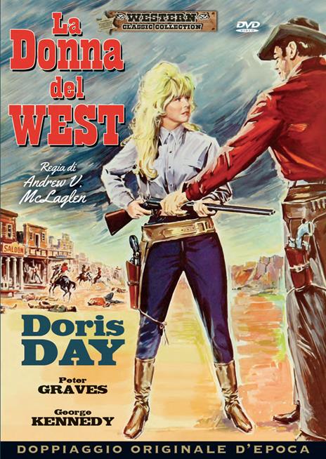 La donna del West (DVD) di Andrew V. McLaglen - DVD