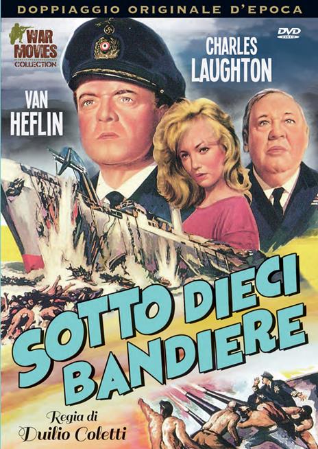 Sotto dieci bandiere (DVD) di Duilio Coletti - DVD