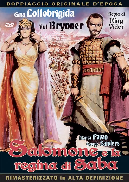 Salomone e la Regina di Saba - DVD - Film di King Vidor Drammatico | IBS