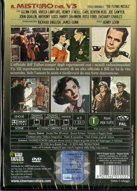 Il mistero del V3 (DVD) di Henry Levin - DVD - 2