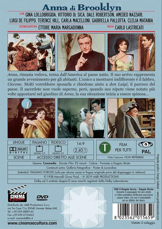 Anna di Brooklyn (DVD) di Carlo Lastricati - DVD - 2