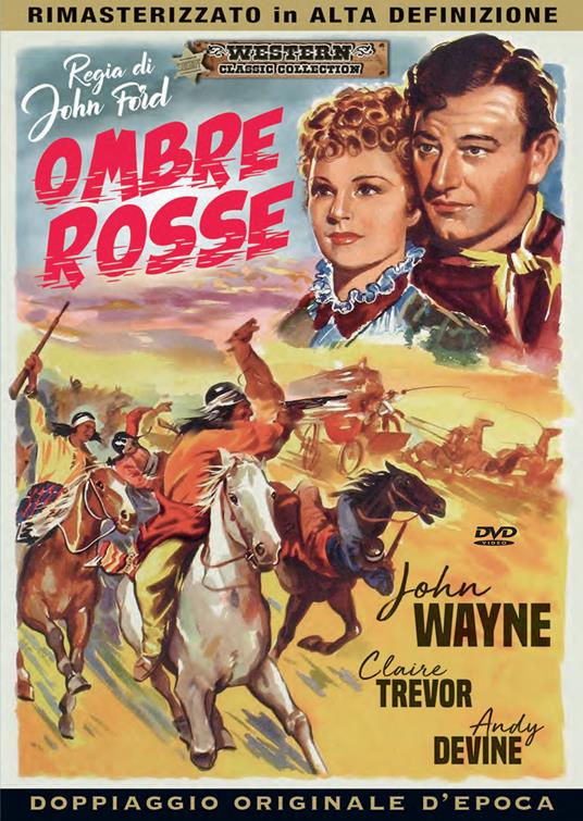 Ombre rosse (DVD) di John Ford - DVD