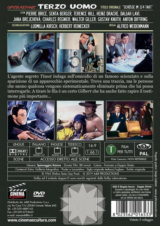 Operazione terzo uomo (DVD) di Alfred Weidenmann - DVD - 2