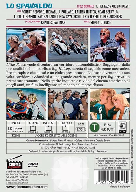 Lo spavaldo (DVD) di Sidney J. Furie - DVD - 2