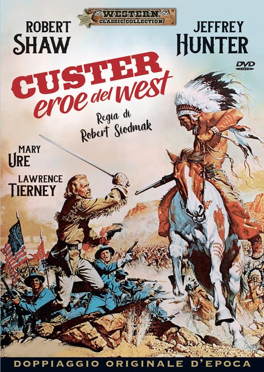 Custer, eroe del west (DVD) di Robert Siodmak - DVD