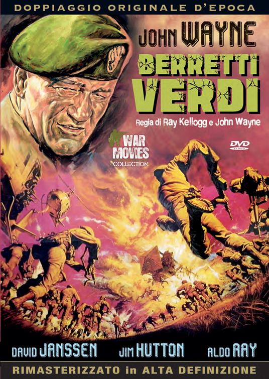 Berretti verdi (DVD) - DVD - Film di Ray Kellogg , John Wayne Avventura |  IBS