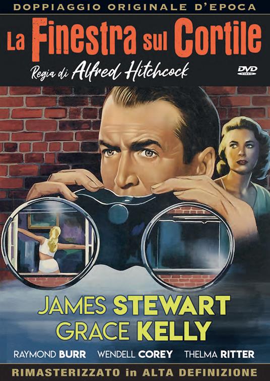 La finestra sul cortile (DVD) - DVD - Film di Alfred Hitchcock Giallo | IBS