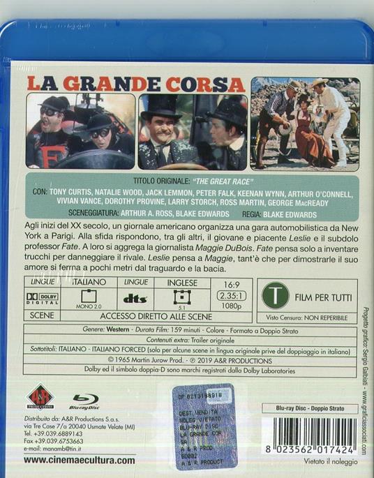 La grande corsa (Blu-ray) di Blake Edwards - Blu-ray - 2