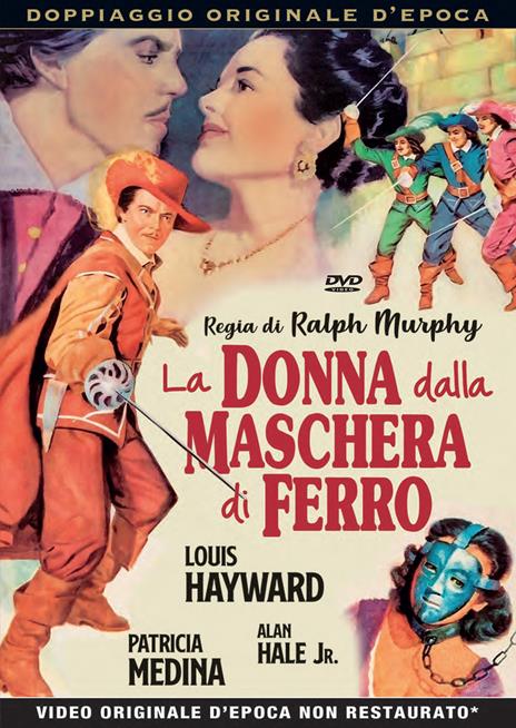 La donna dalla maschera di ferro (DVD) di Ralph Murphy - DVD