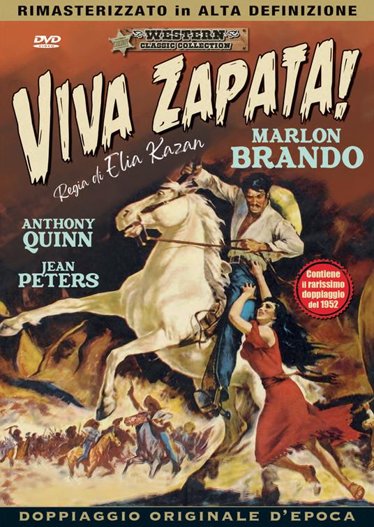 Viva Zapata! (DVD) - DVD - Film di Elia Kazan Avventura | IBS