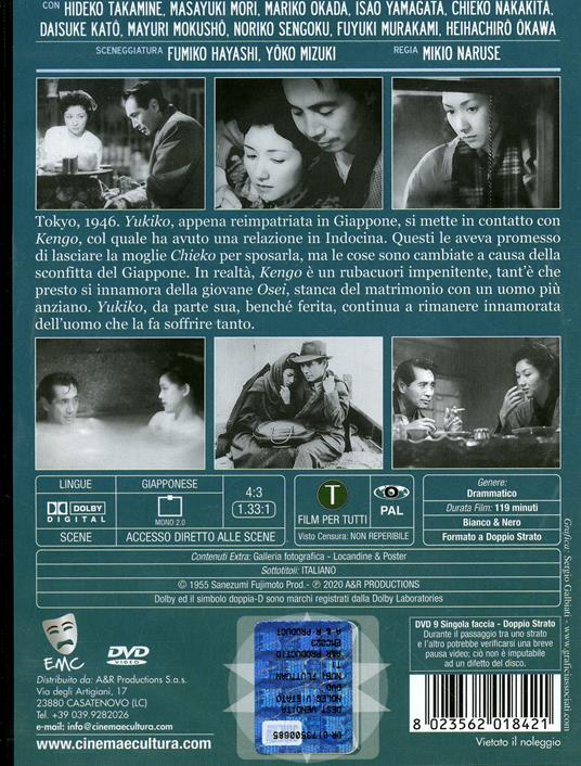 Nubi fluttuanti (DVD) di Mikio Naruse - DVD - 2