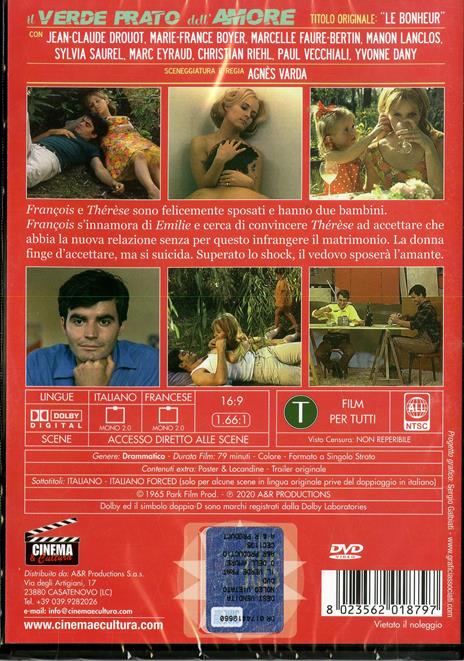 Il verde prato dell'amore (DVD) di Agnes Varda - DVD - 2