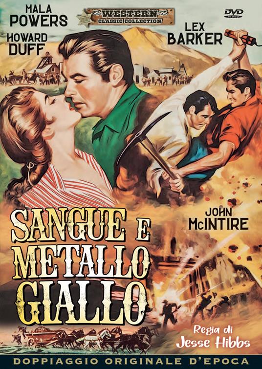 Sangue e metallo giallo (DVD) di Jesse Hibbs - DVD