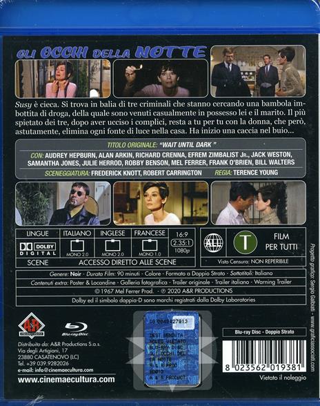 Gli occhi della notte (Blu-ray) di Terence Young - Blu-ray - 2