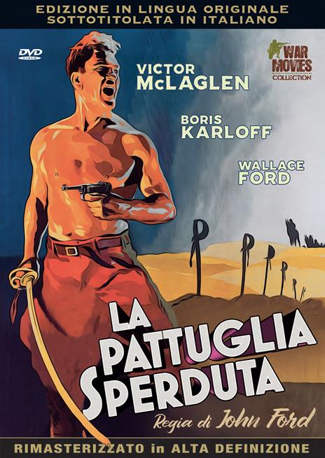 La pattuglia sperduta (DVD) di John Ford - DVD