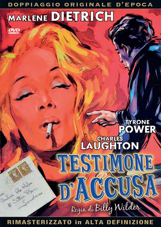 Testimone d'accusa (DVD) - DVD - Film di Billy Wilder Giallo | IBS