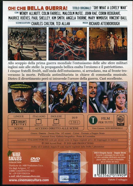 Oh! Che bella guerra (DVD) di Richard Attenborough - DVD - 2