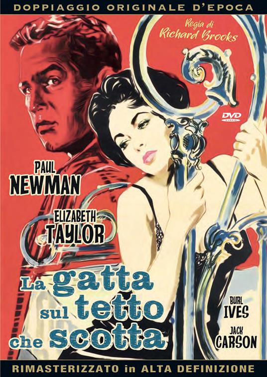 La gatta sul tetto che scotta (DVD) - DVD - Film di Richard Brooks  Drammatico | IBS