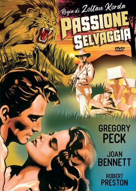 Passione selvaggia (DVD) di Zoltan Korda - DVD