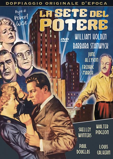 La sete del potere (DVD) di Robert Wise - DVD