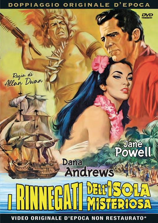 I rinnegati dell'isola misteriosa (DVD) di Allan Dwan - DVD