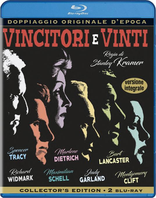 Vincitori e vinti (Blu-ray) di Stanley Kramer - Blu-ray