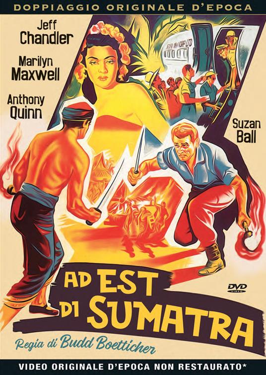 Ad est di Sumatra (DVD) di Budd Boetticher - DVD