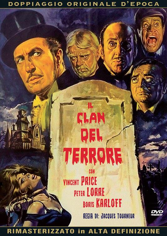 Il il clan del terrore (DVD) - DVD - Film di Jacques Tourneur Giallo | IBS