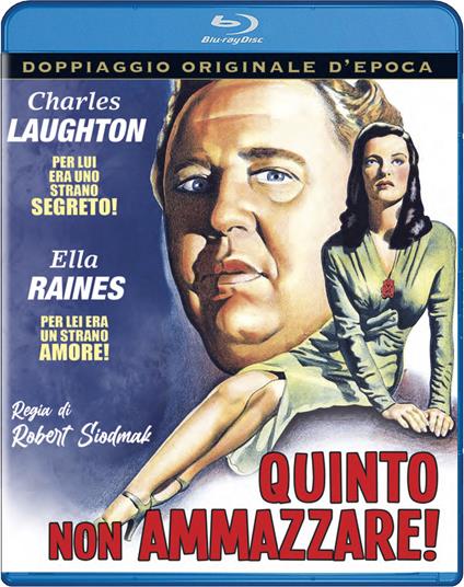 Quinto: non ammazzare! (Blu-ray) di Robert Siodmak - Blu-ray