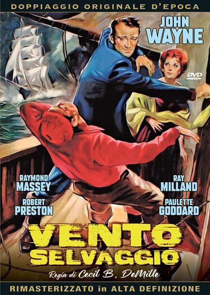 Vento selvaggio (DVD) - DVD - Film di Cecil De Mille Avventura | IBS