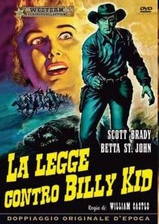 La legge contro Billy Kid (DVD) di William Castle - DVD