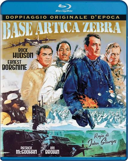 Base artica Zebra (Blu-ray) di John Sturges - Blu-ray